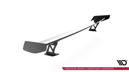 Carbon Spoiler With External Brackets Uprights suitable for BMW M2 F87 / 2 / 2 M-Pack F22