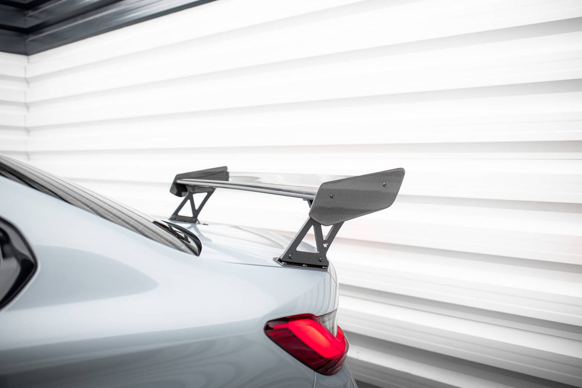 Carbon Spoiler With External Brackets Uprights suitable for BMW M3 G80 / M340i G20 / 3 M-Pack G20 / 3 Standard G20