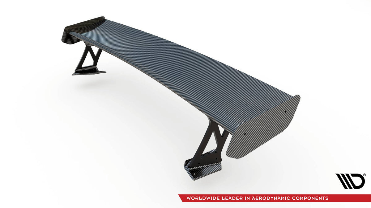 Carbon Spoiler With External Brackets Uprights suitable for BMW M3 G80 / M340i G20 / 3 M-Pack G20 / 3 Standard G20