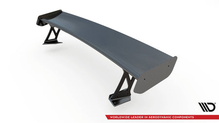 Carbon Spoiler With External Brackets Uprights suitable for BMW M3 G80 / M340i G20 / 3 M-Pack G20 / 3 Standard G20