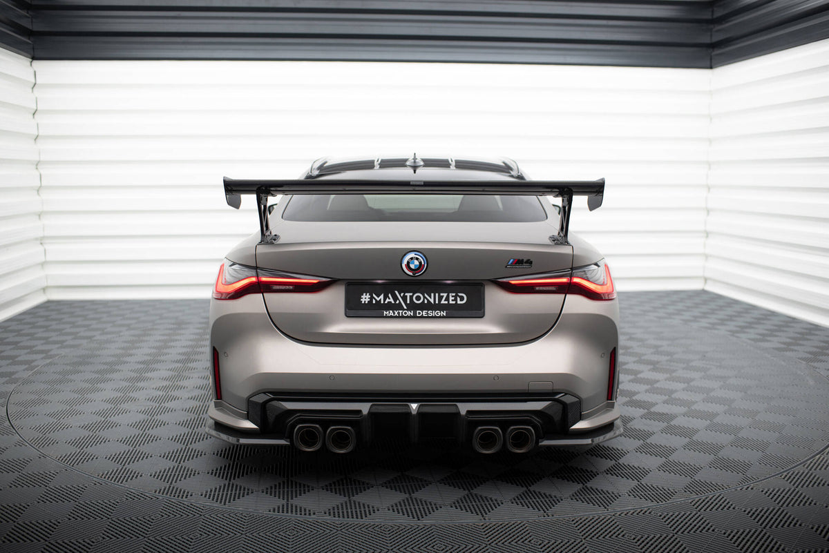 Carbon Spoiler With External Brackets Uprights suitable for BMW M4 G82 / G82 Facelift / M440i / 4 M-Pack G22 / G22 Facelift