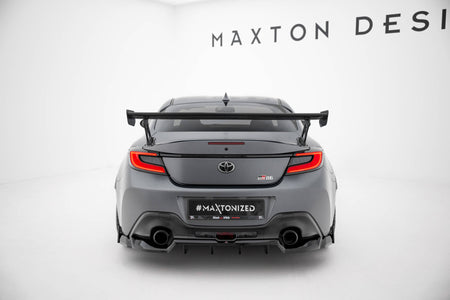 Carbon Spoiler With External Brackets Uprights suitable for Toyota GR86 / Subaru BRZ Mk2