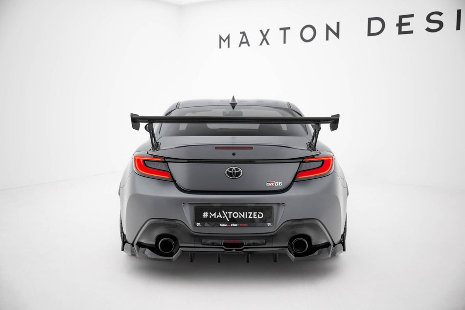 Carbon Spoiler With External Brackets Uprights suitable for Toyota GR86 / Subaru BRZ Mk2