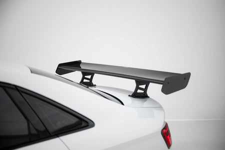 Carbon Spoiler With Internal Brackets Uprights + LED suitable for Audi A3 / A3 S-Line / S3 / RS3 Sedan 8V / 8V Facelift