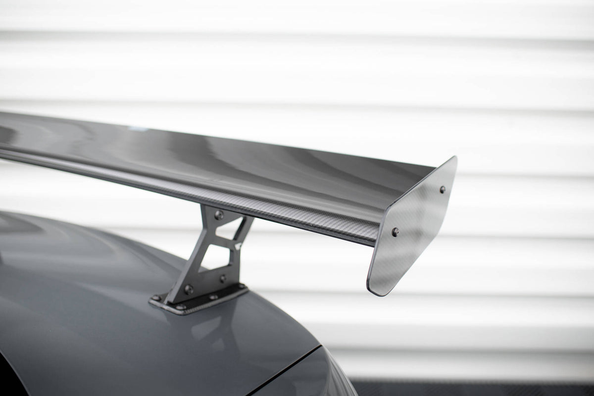 Carbon Spoiler With Internal Brackets Uprights + LED suitable for BMW 3 / M3 Coupe E92