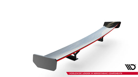 Carbon Spoiler With Internal Brackets Uprights + LED suitable for BMW 3 / M3 Coupe E92