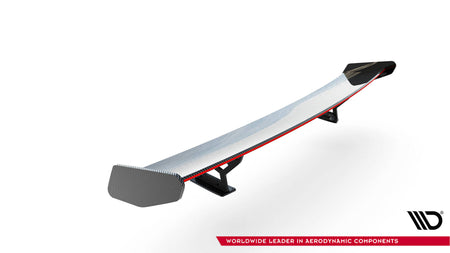 Carbon Spoiler With Internal Brackets Uprights + LED suitable for BMW 5 / M5 Sedan G30 / F90