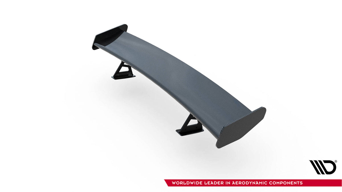 Carbon Spoiler With Internal Brackets Uprights + LED suitable for BMW 5 / M5 Sedan G30 / F90