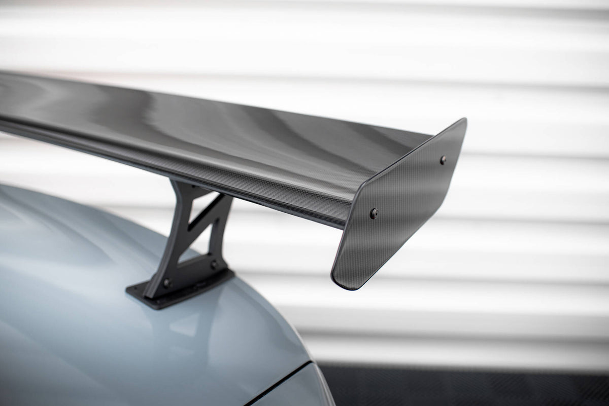 Carbon Spoiler With Internal Brackets Uprights + LED suitable for BMW M3 G80 / M340i G20 / 3 M-Pack G20 / 3 Standard G20