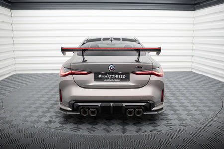 Carbon Spoiler With Internal Brackets Uprights + LED suitable for BMW M4 G82 / G82 Facelift / M440i / 4 M-Pack G22 / G22 Facelift