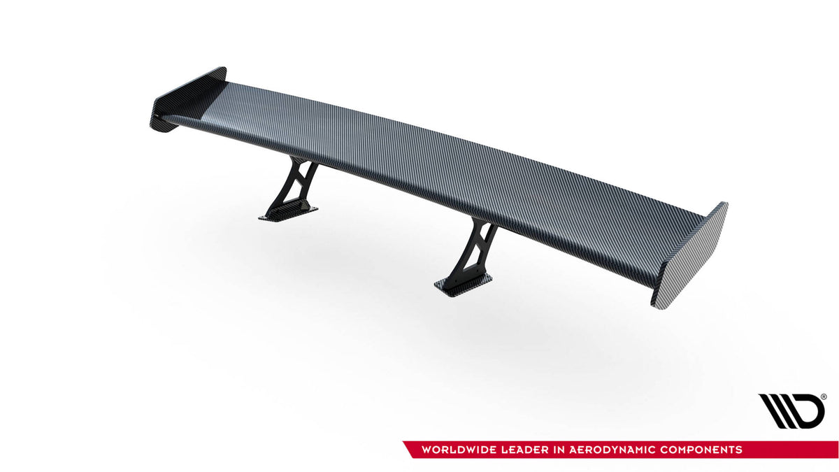 Carbon Spoiler With Internal Brackets Uprights + LED suitable for Toyota GR86 / Subaru BRZ Mk2
