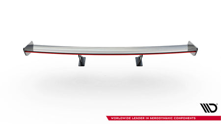 Carbon Spoiler With Internal Brackets Uprights + LED suitable for Toyota GR86 / Subaru BRZ Mk2