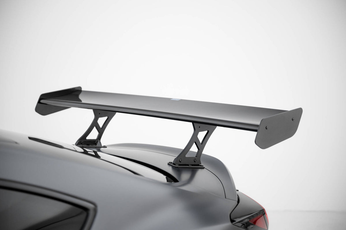Carbon Spoiler With Internal Brackets Uprights + LED suitable for Toyota GR86 / Subaru BRZ Mk2