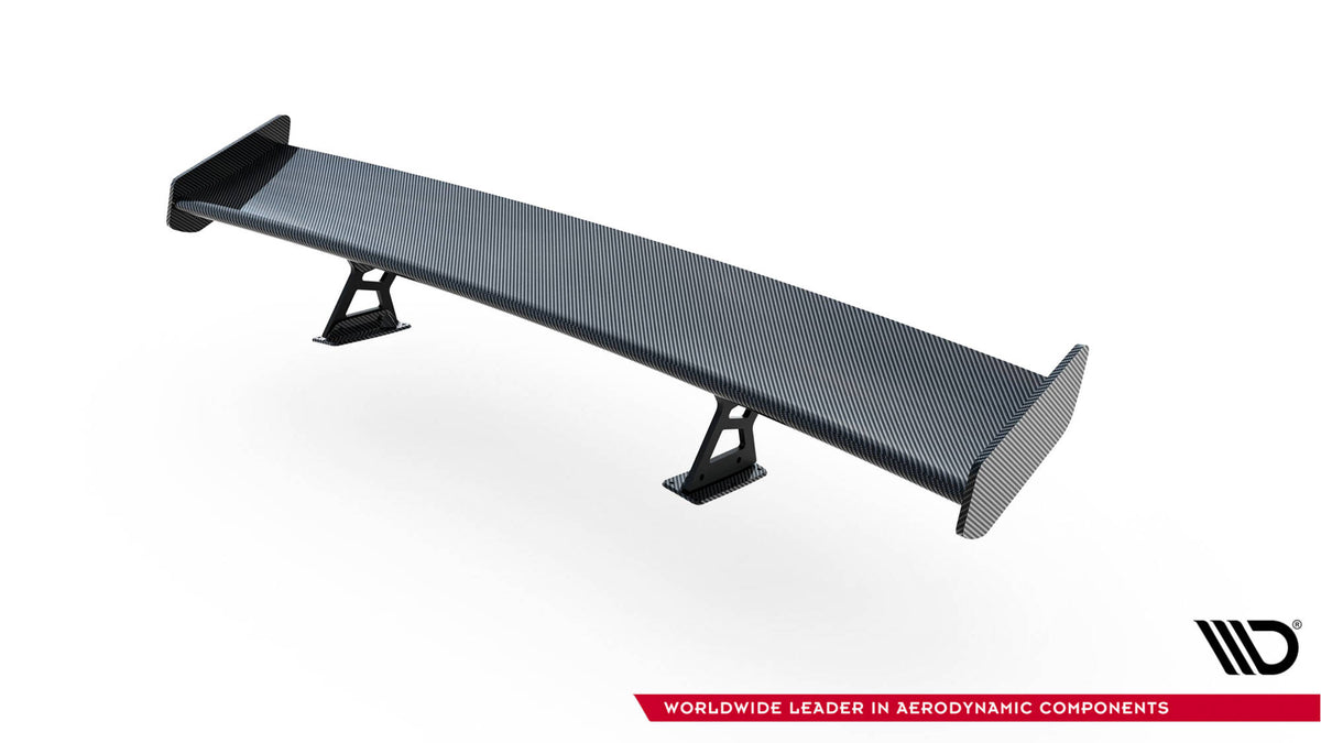 Carbon Spoiler With Internal Brackets Uprights V.1 suitable for BMW 1 M E82