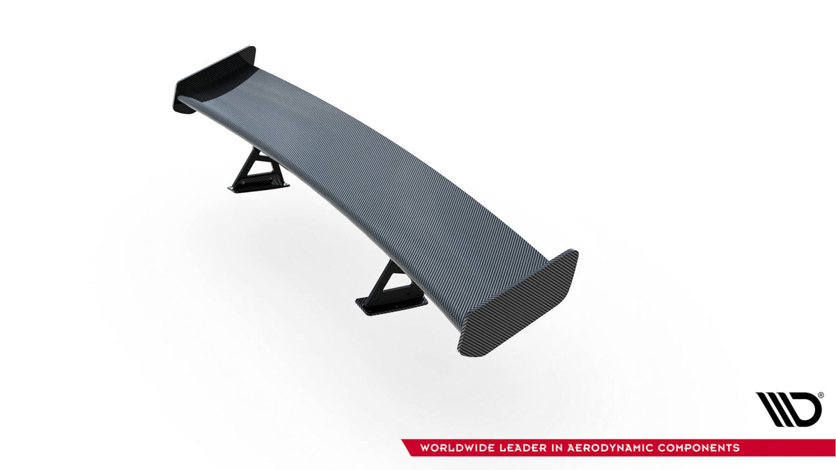 Carbon Spoiler With Internal Brackets Uprights V.1 suitable for BMW 1 M E82