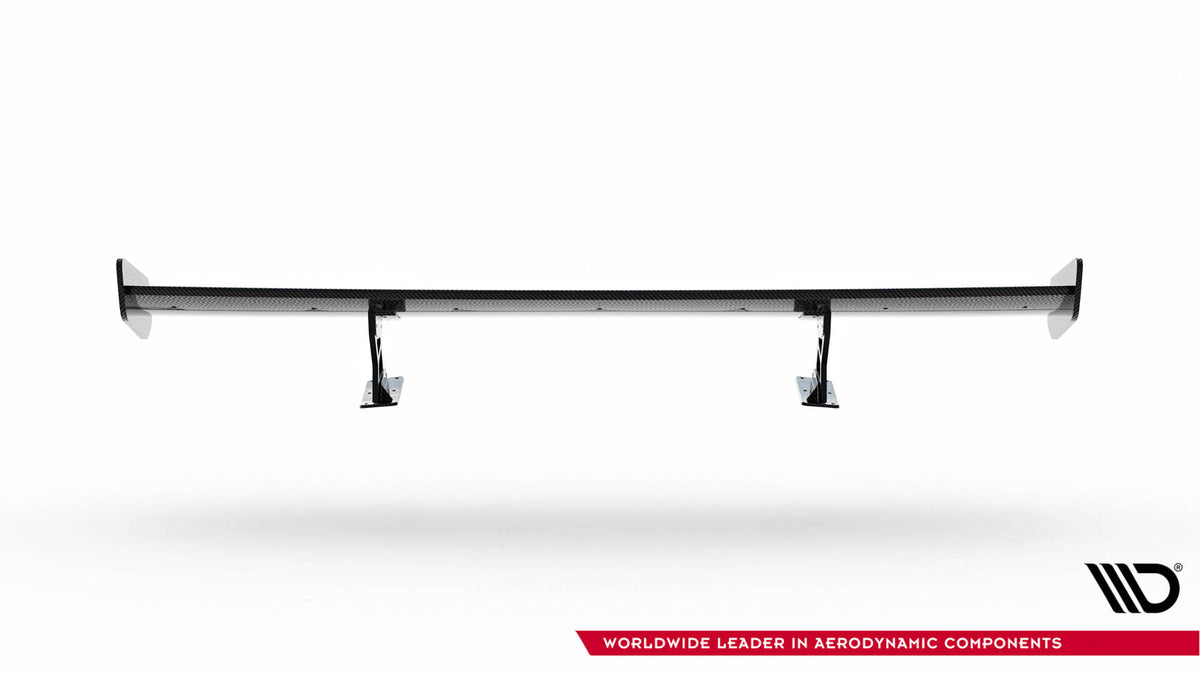 Carbon Spoiler With Internal Brackets Uprights V.1 suitable for BMW 1 M E82