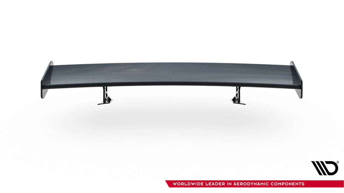 Carbon Spoiler With Internal Brackets Uprights V.1 suitable for Porsche 718 Cayman  982c