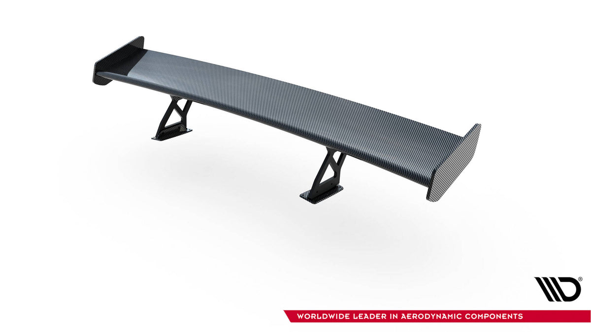 Carbon Spoiler With Internal Brackets Uprights V.2 + LED suitable for BMW 1 M E82