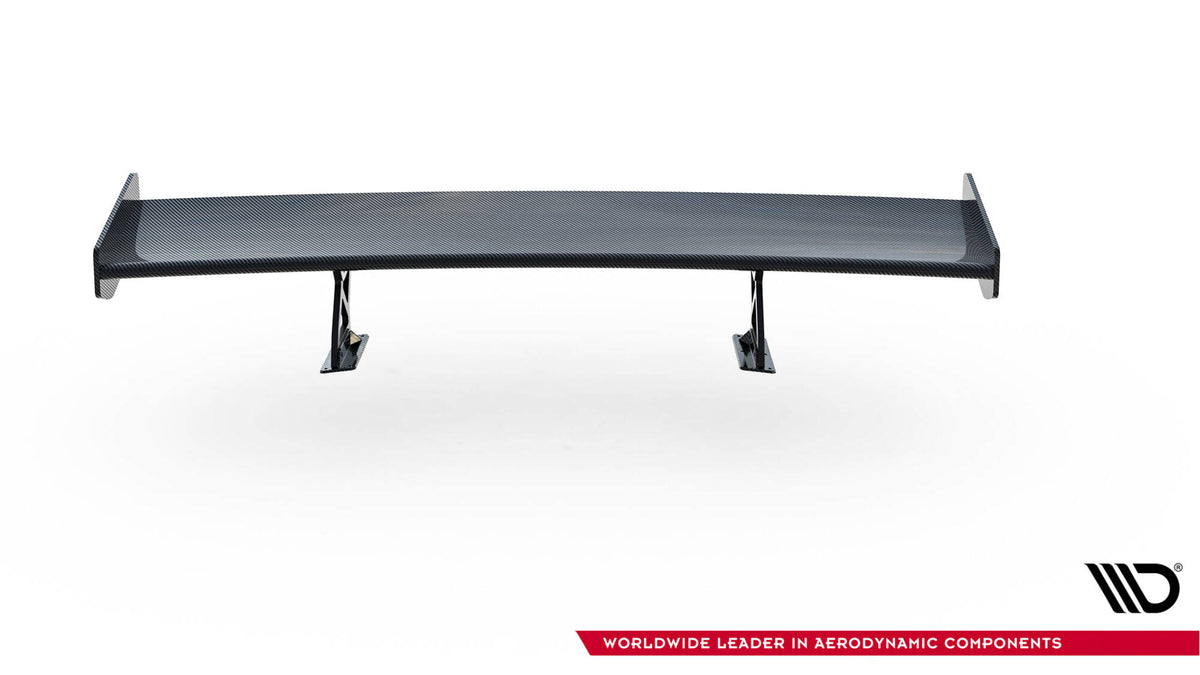 Carbon Spoiler With Internal Brackets Uprights V.2 + LED suitable for BMW 1 M E82