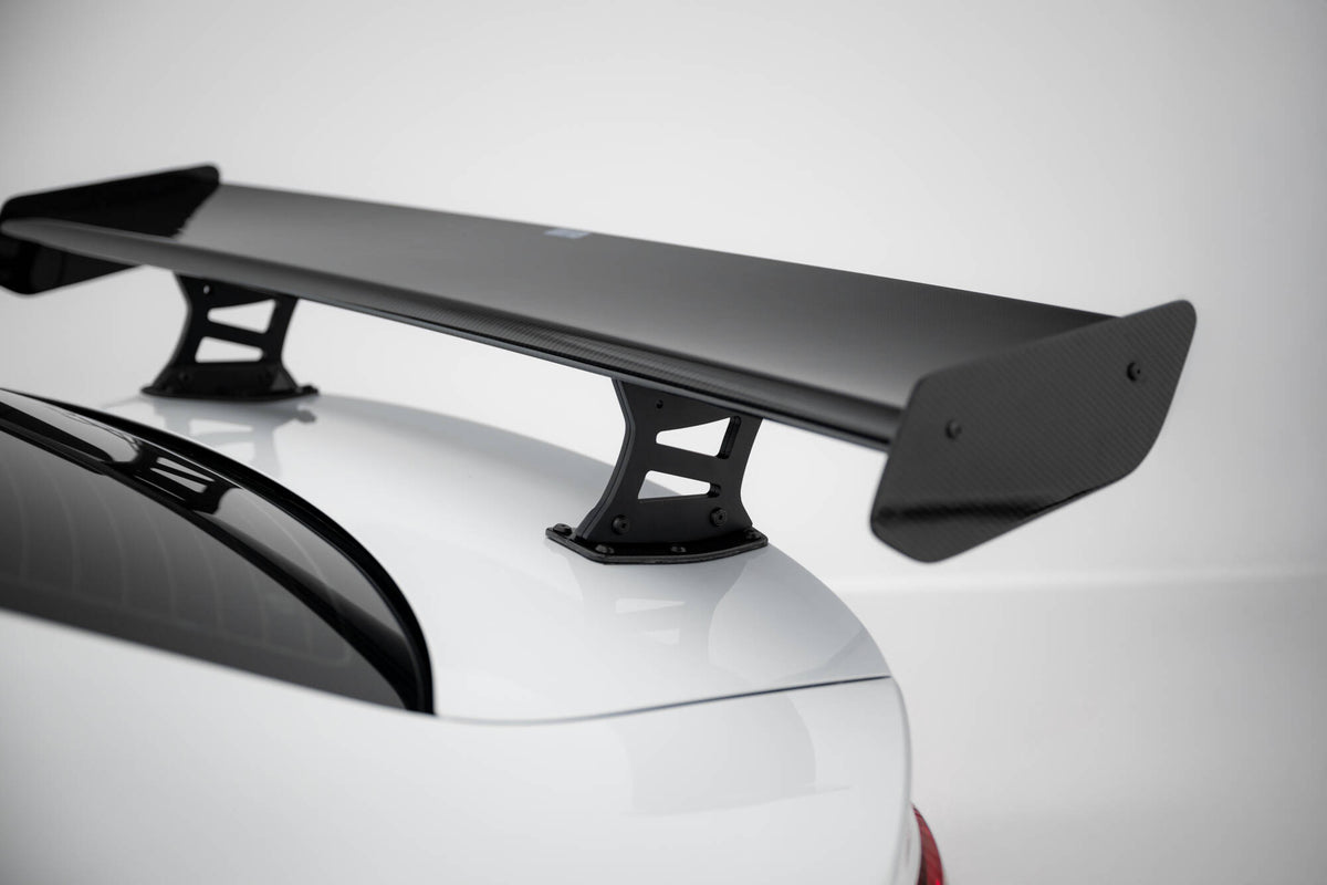 Carbon Spoiler With Internal Brackets Uprights suitable for Audi A3 / A3 S-Line / S3 / RS3 Sedan 8V / 8V Facelift