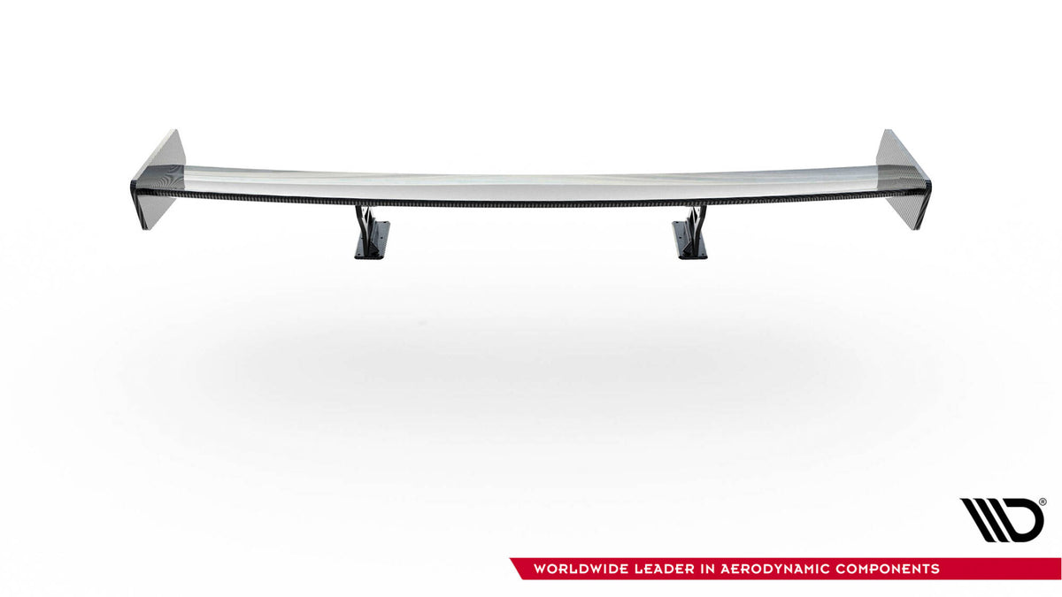 Carbon Spoiler With Internal Brackets Uprights suitable for BMW 3 Coupe E46