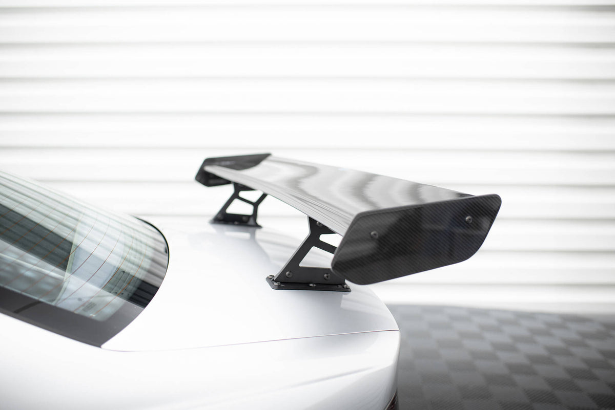 Carbon Spoiler With Internal Brackets Uprights suitable for BMW 3 Coupe E46