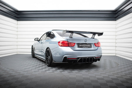 Carbon Spoiler With Internal Brackets Uprights suitable for BMW 4 F32 / 4 F32 M-Pack Coupe