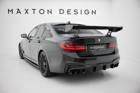 Carbon Spoiler With Internal Brackets Uprights suitable for BMW 5 / M5 Sedan G30 / F90