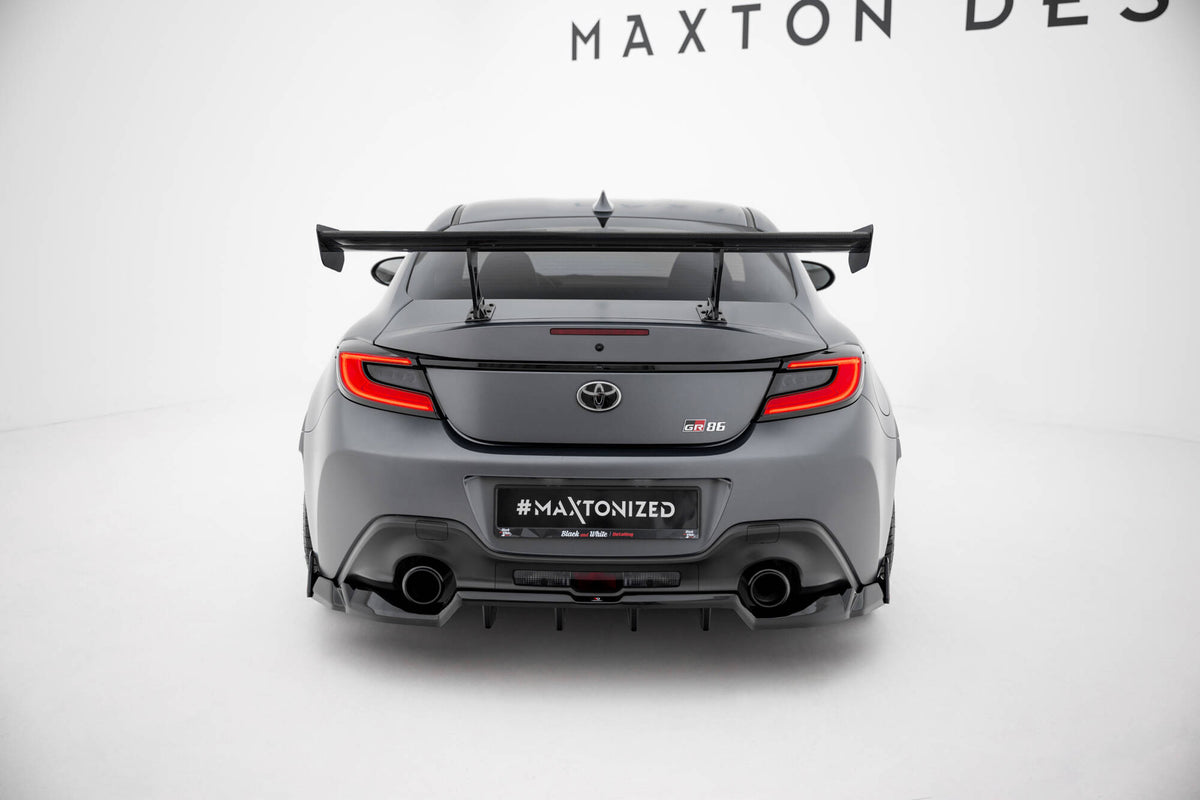Carbon Spoiler With Internal Brackets Uprights suitable for Toyota GR86 / Subaru BRZ Mk2