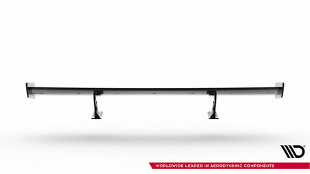 Carbon Spoiler With Internal Brackets Uprights suitable for Volkswagen Jetta GLI Mk7