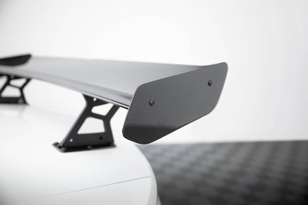 Carbon Spoiler With Internal Brackets Uprights suitable for Volkswagen Jetta GLI Mk7