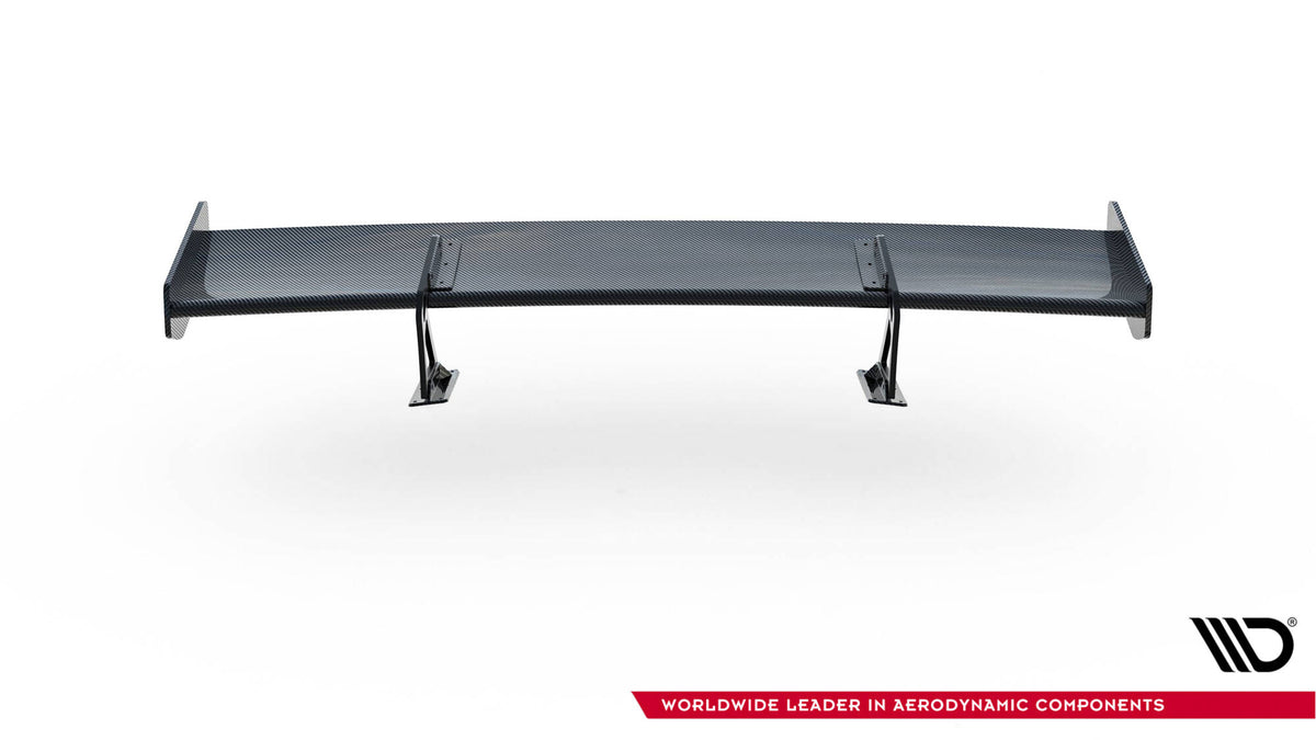 Carbon Spoiler With Upper Swan Mounting + LED suitable for BMW 1 M E82