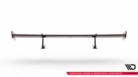 Carbon Spoiler With Upper Swan Mounting + LED suitable for BMW 1 M E82