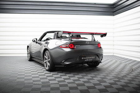 Carbon Spoiler With Upper Swan Mounting + LED suitable for Mazda MX-5 ND (Mk4)