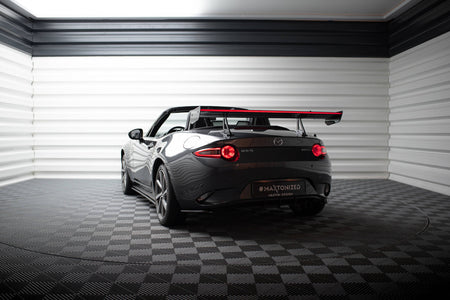 Carbon Spoiler With Upper Swan Mounting + LED suitable for Mazda MX-5 ND (Mk4)