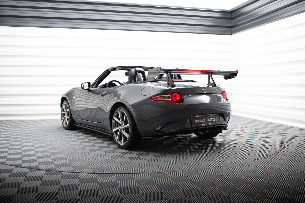 Carbon Spoiler With Upper Swan Mounting + LED suitable for Mazda MX-5 ND (Mk4)