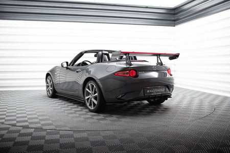 Carbon Spoiler With Upper Swan Mounting + LED suitable for Mazda MX-5 ND (Mk4)