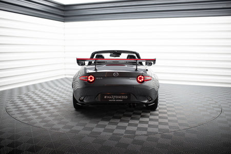 Carbon Spoiler With Upper Swan Mounting + LED suitable for Mazda MX-5 ND (Mk4)