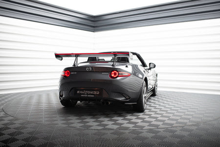 Carbon Spoiler With Upper Swan Mounting + LED suitable for Mazda MX-5 ND (Mk4)