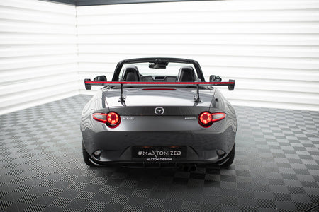 Carbon Spoiler With Upper Swan Mounting + LED suitable for Mazda MX-5 ND (Mk4)