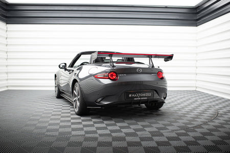 Carbon Spoiler With Upper Swan Mounting + LED suitable for Mazda MX-5 ND (Mk4)