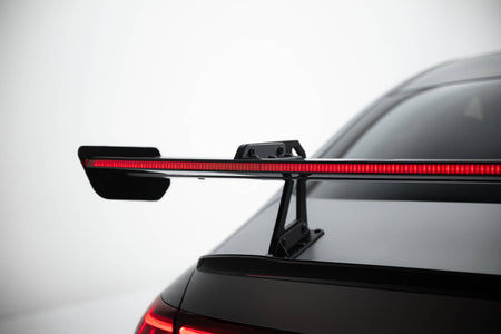 Carbon Spoiler With Upper Swan Mounting + LED suitable for Mercedes-Benz CLA Coupe C118 / C118 Facelift