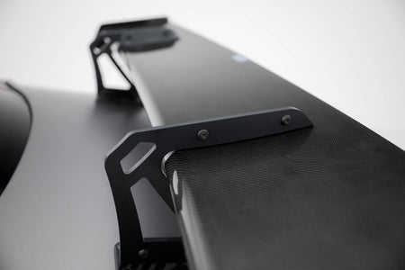 Carbon Spoiler With Upper Swan Mounting + LED suitable for Mercedes-Benz CLA Coupe C118 / C118 Facelift