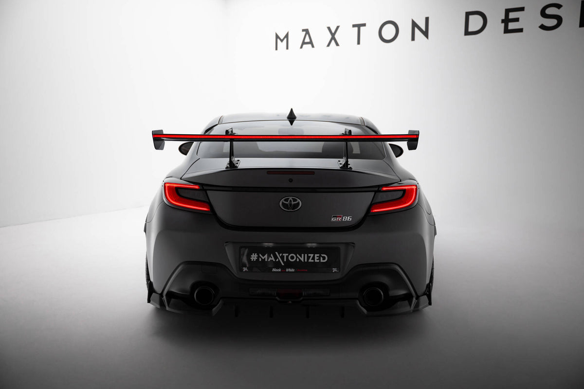 Carbon Spoiler With Upper Swan Mounting + LED suitable for Toyota GR86 / Subaru BRZ Mk2