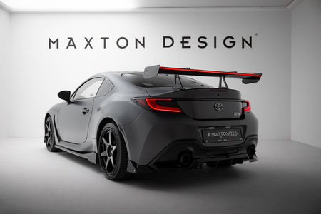 Carbon Spoiler With Upper Swan Mounting + LED suitable for Toyota GR86 / Subaru BRZ Mk2