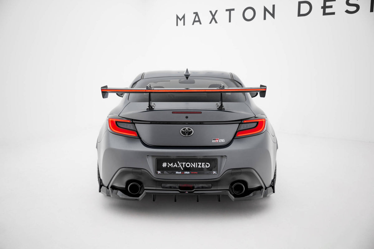Carbon Spoiler With Upper Swan Mounting + LED suitable for Toyota GR86 / Subaru BRZ Mk2
