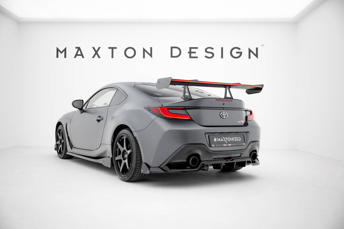Carbon Spoiler With Upper Swan Mounting + LED suitable for Toyota GR86 / Subaru BRZ Mk2