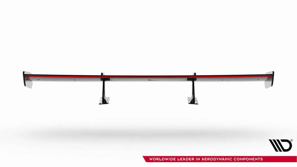 Carbon Spoiler With Upper Swan Mounting + LED suitable for Toyota GR86 / Subaru BRZ Mk2