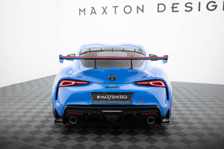 Carbon Spoiler With Upper Swan Mounting + LED suitable for Toyota Supra Mk5