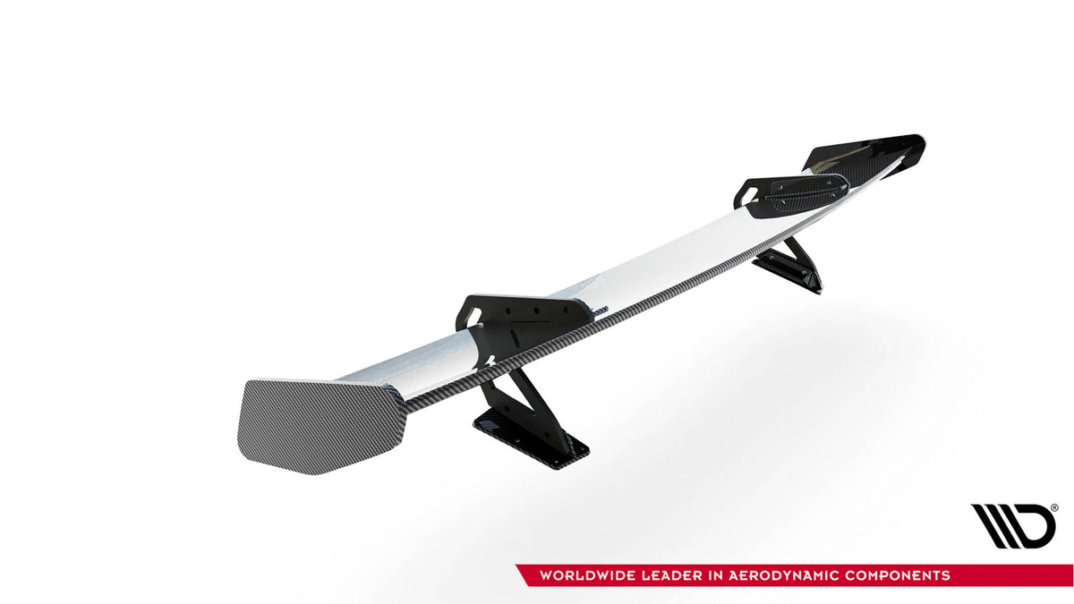 Carbon Spoiler With Upper Swan Mounting  V.1 suitable for Porsche 718 Cayman 982c